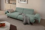 Atelier Del Sofa Bonjo Walnut - Sea Green
